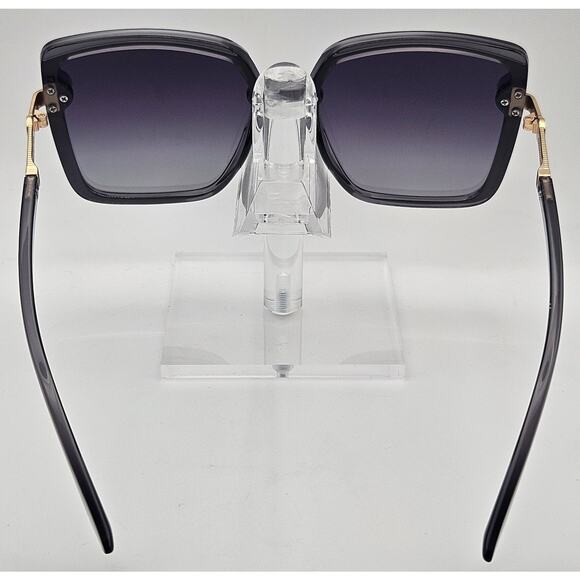 Chanel Sunglasses Black Gold Hardware CC Logo Made in Italy 65 23 146 Case Bd3 - Picture 6 of 16